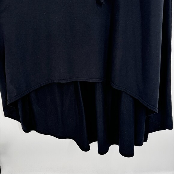 ATHLETA Black Malti Patio Halter Top High Low Maxi Dress Size M - Picture 5 of 11
